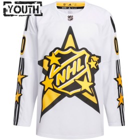 All-Star 2024 Trikot Custom NHL Game Adidas x Drew House Weiss Authentic - Kinder